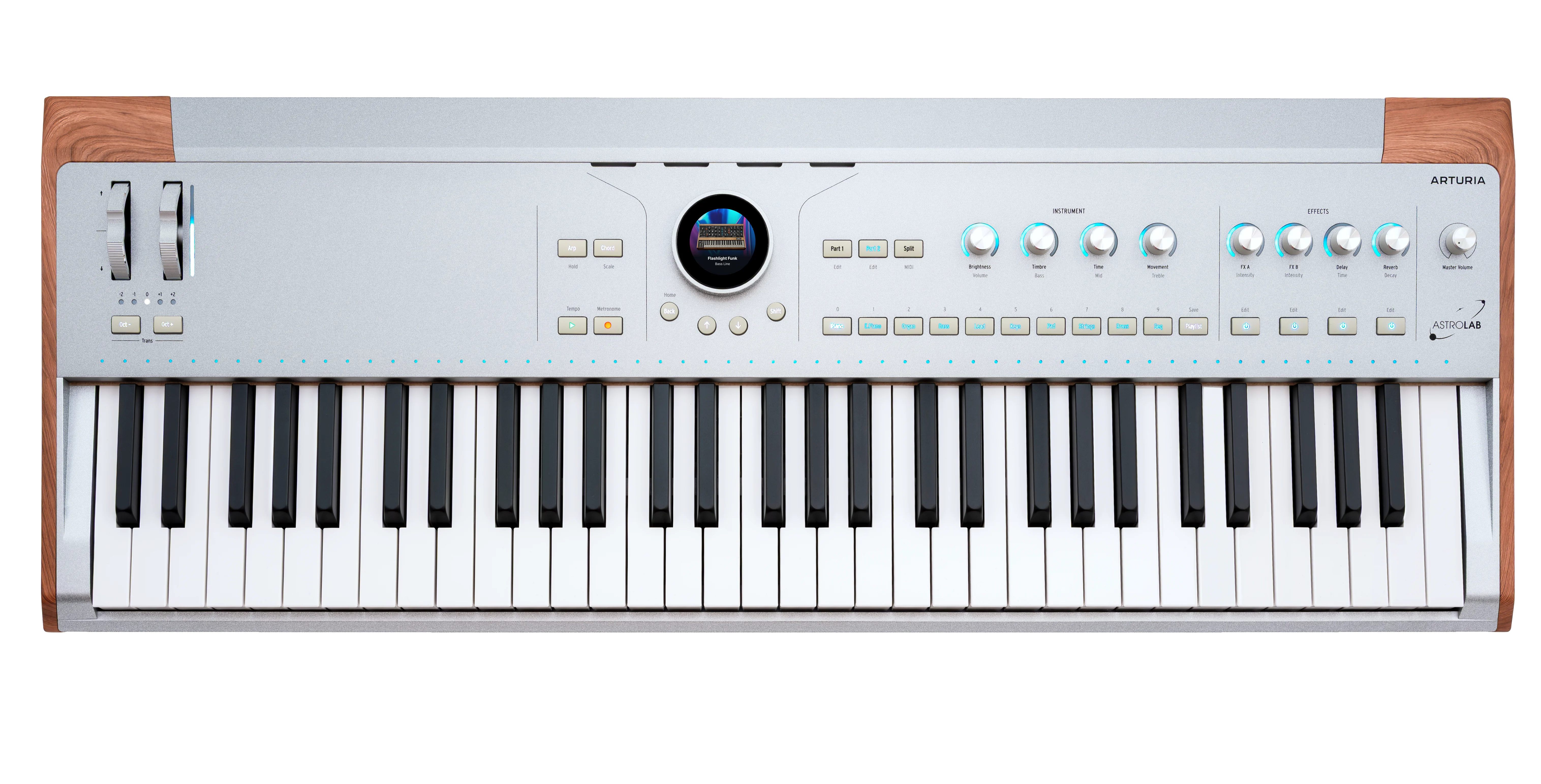 AstroLab 61 Silver Stage Keyboard